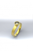 Ring Gelbgold Brillant